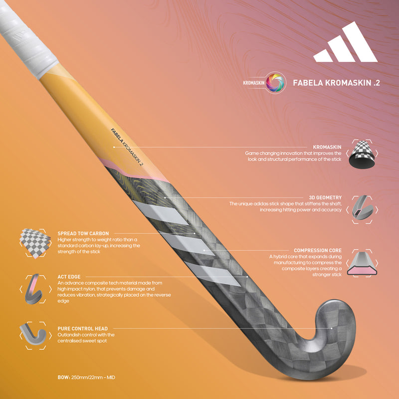 Adidas Fabela Kromaskin .2 Hockey Stick - 2024