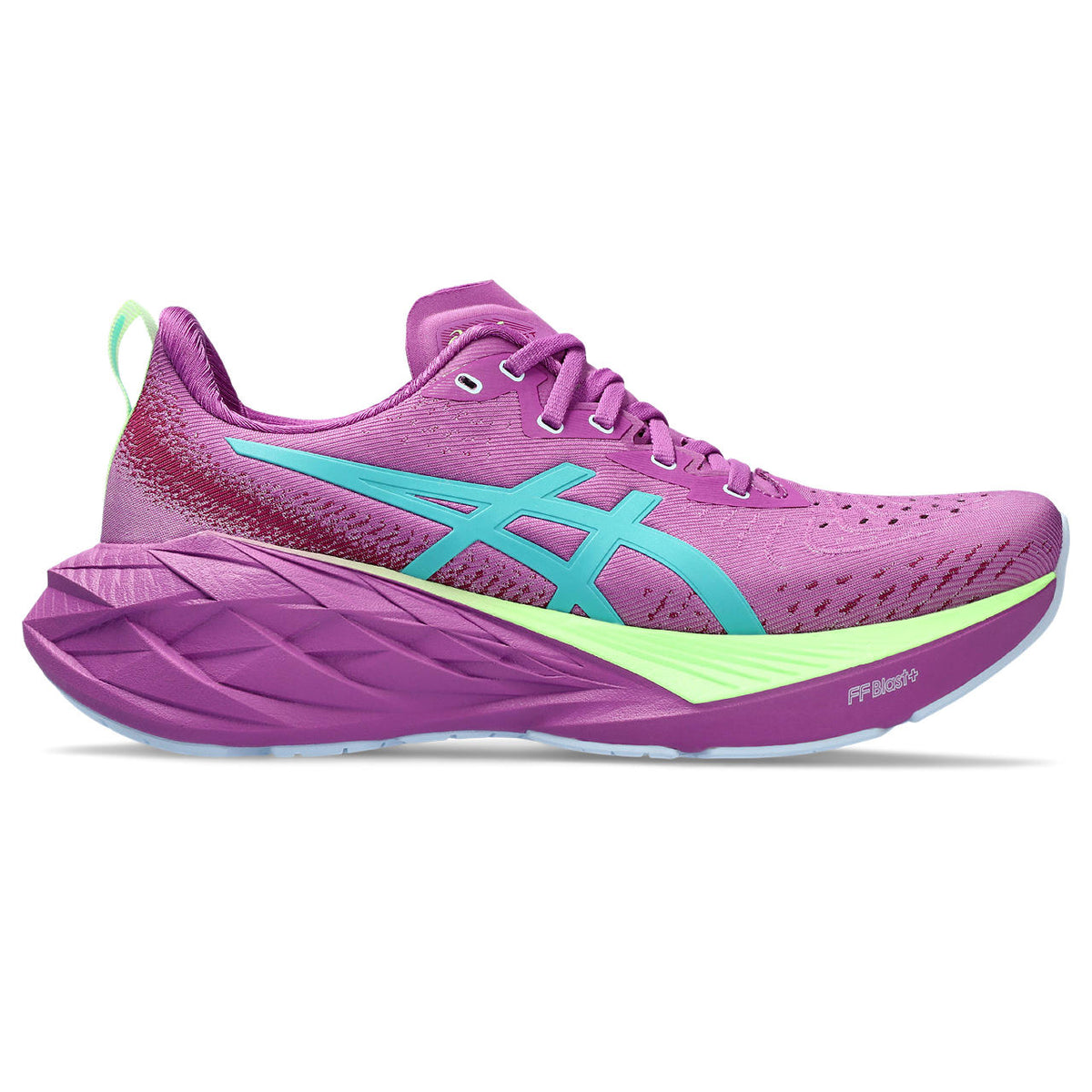 Asics purple running shoes outlet