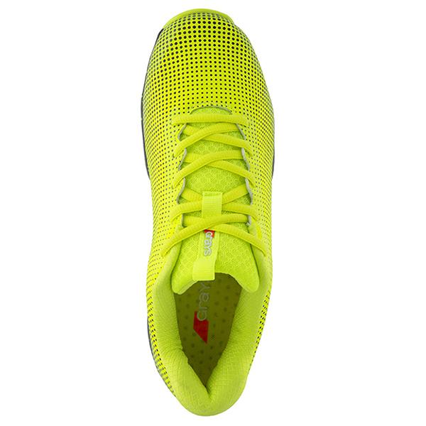 Grays Flight AST Rubber Junior Hockey Shoes Fluo/Yellow Top