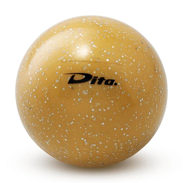 Dita Ball Glitter In Blister Hockey Ball Gold