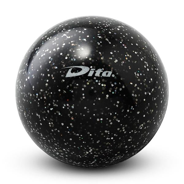 Dita Ball Glitter In Blister Hockey Ball Black