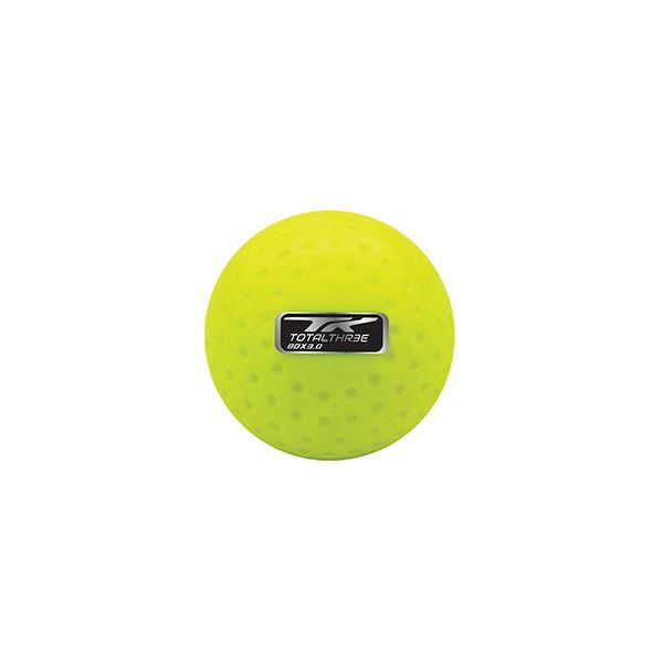 TK Total Three 3.0 Dimple Hockey Ball Yellow