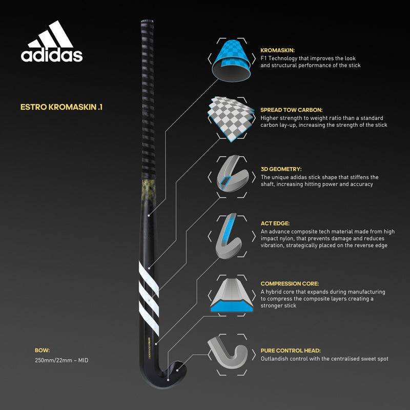 Adidas Estro Kromaskin .1 Hockey Stick