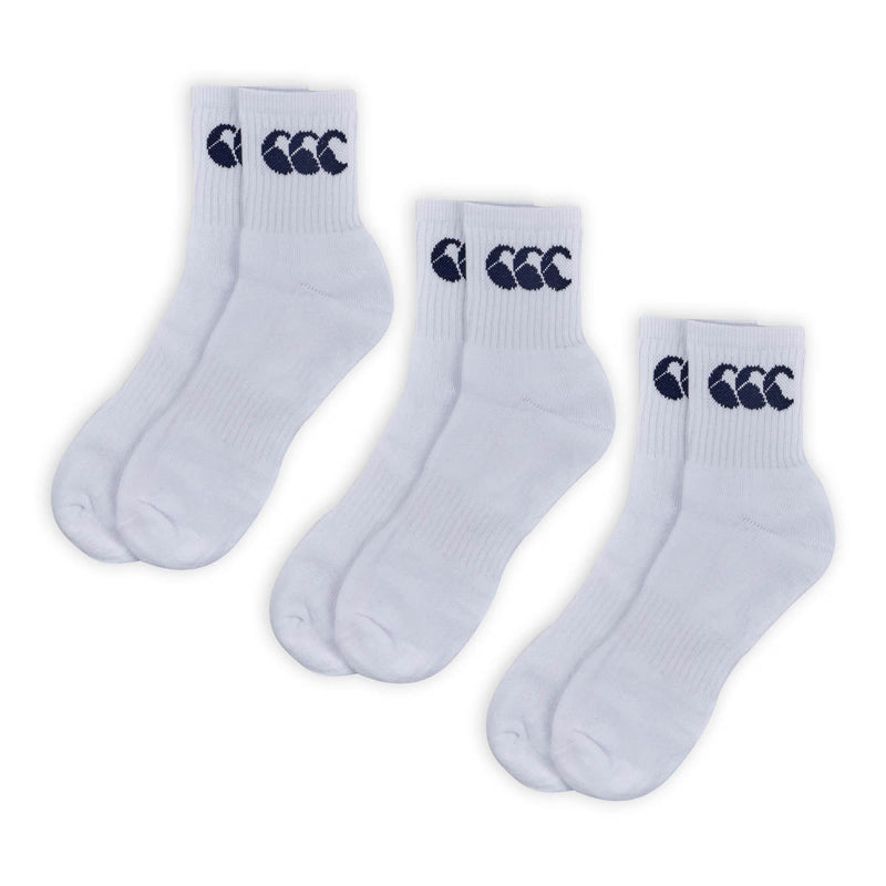 Canterbury Crew Socks (3 Pack)