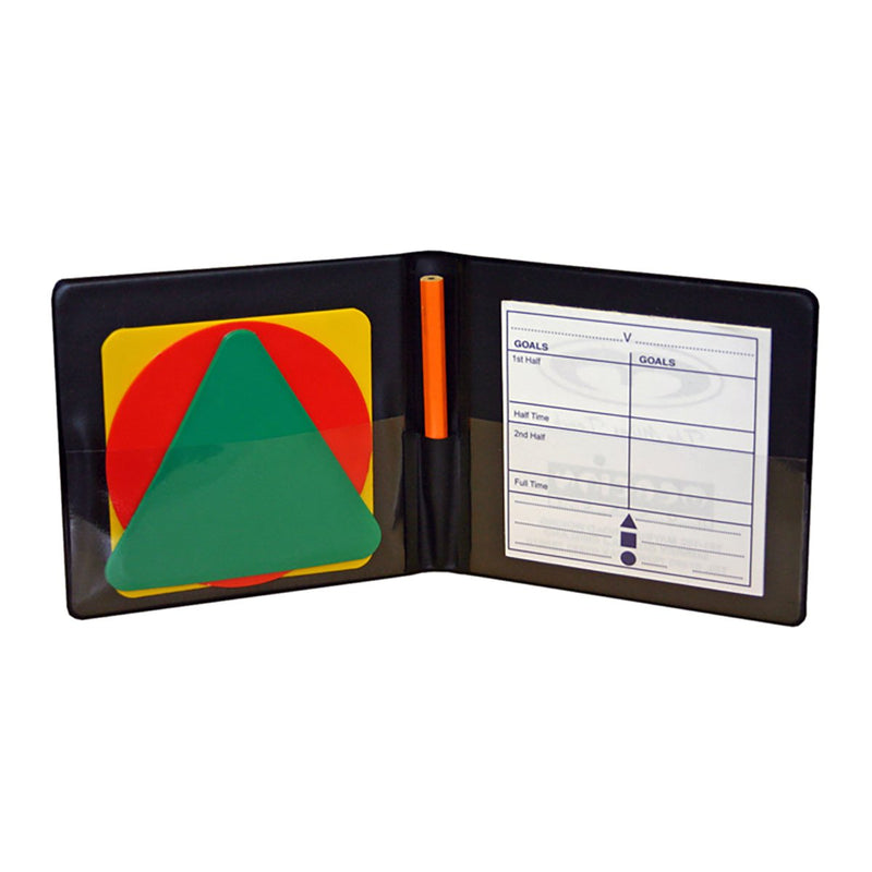 Mercian Warning Cards And Score Pad In Wallet